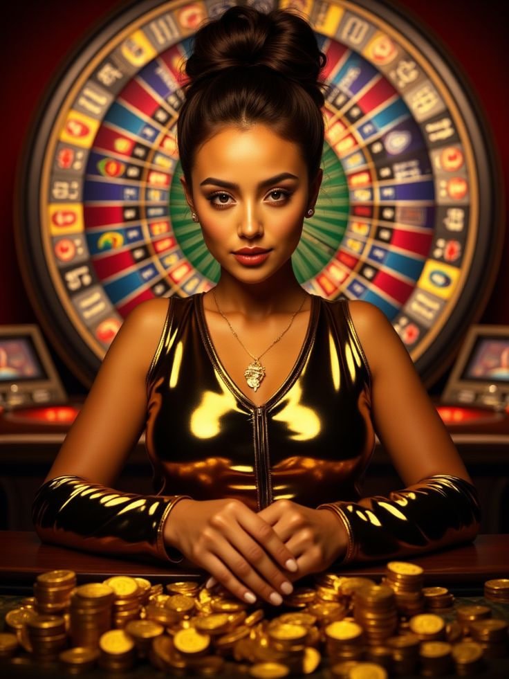 Meja Baccarat dengan dealer manusia di kinghoki4d